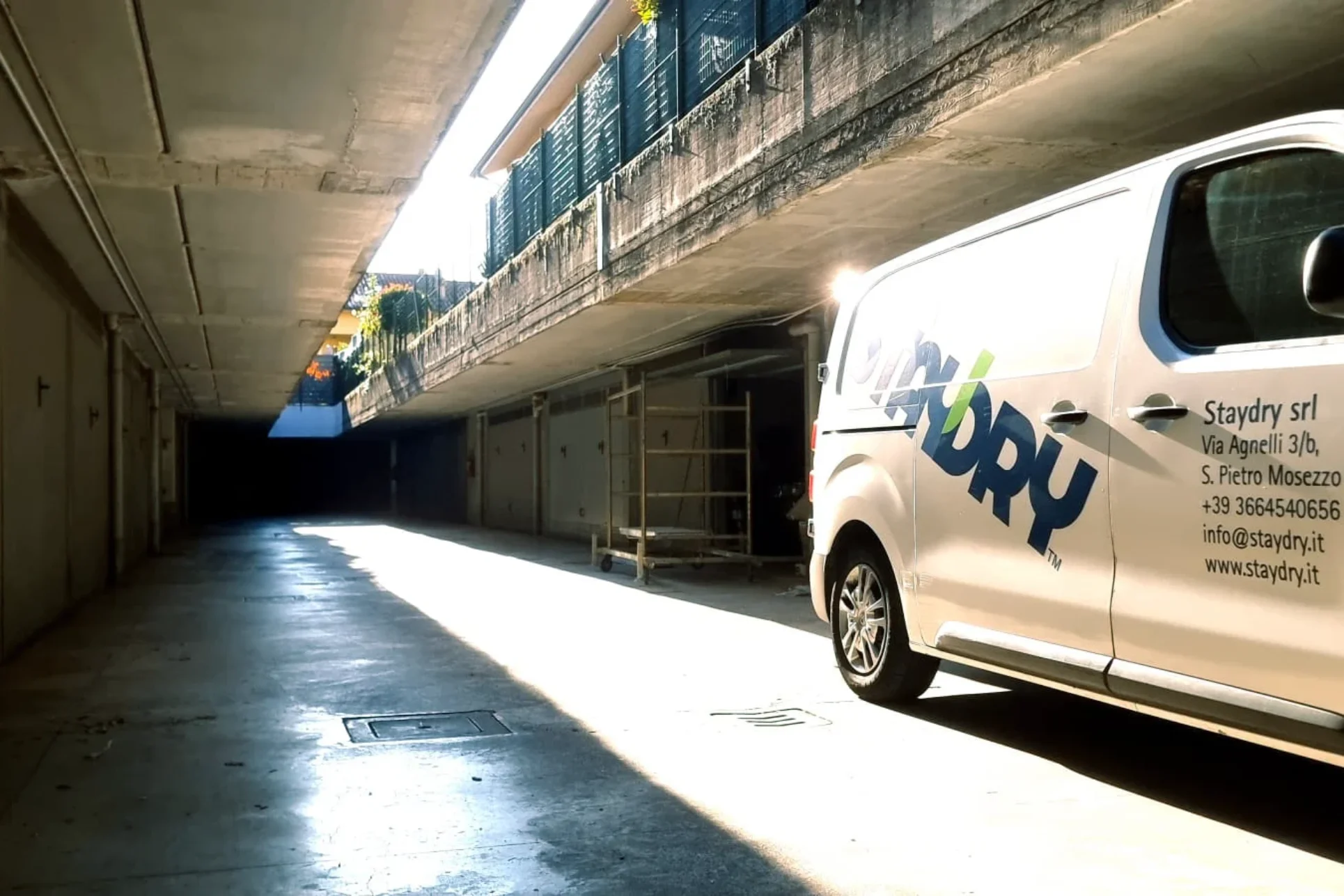 infiltrazione garage e locali interrati