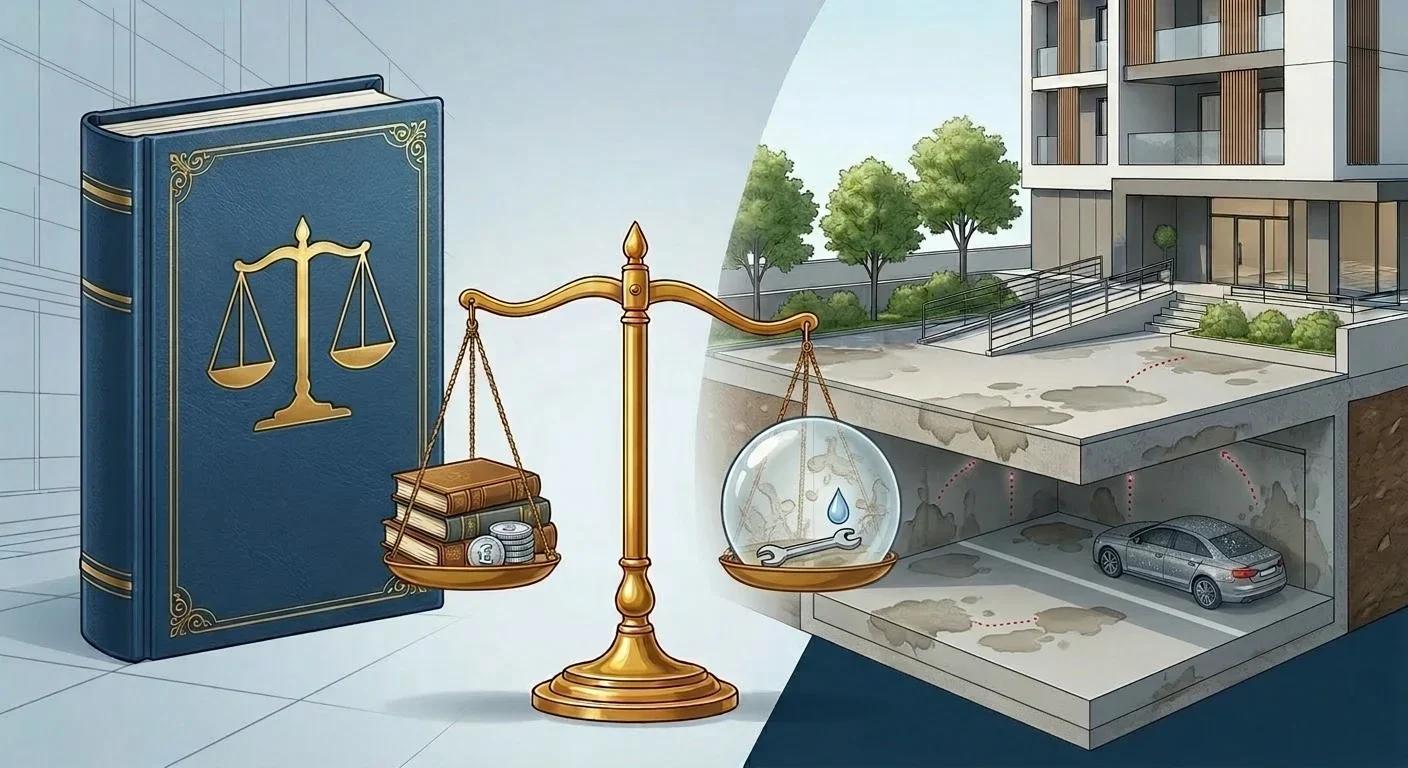 infiltrazioni garage condominio responsabilità